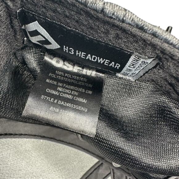 H3 Headwear Grey American Flag Snapback Cap - Picture 8 of 8